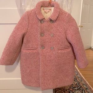 Bonpoint wool coat w/cotton lining.